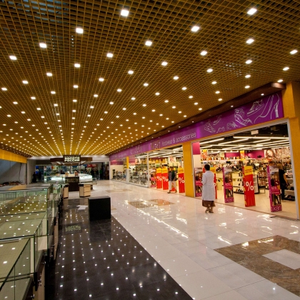 Проектирование освещения торговых центров