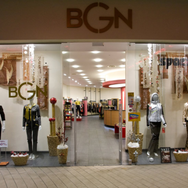 Освещение магазина одежды BGN