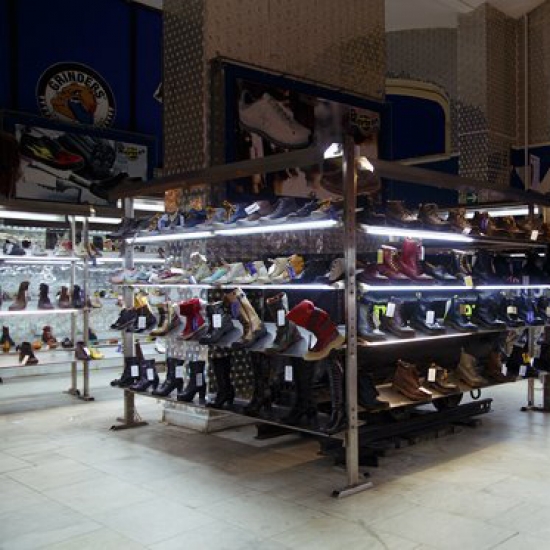 Освещение магазина Обувь XXI век